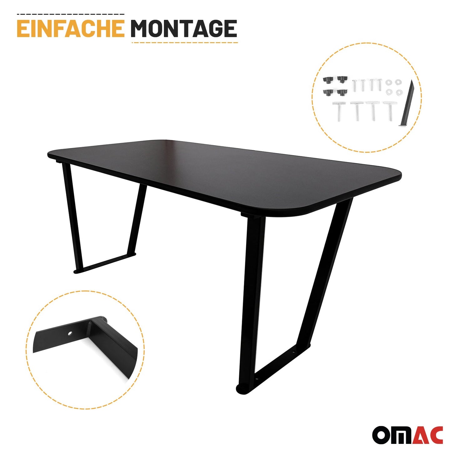 Extensie pat auto Multiflexboard pentru Mercedes Vito W447 2014-2025 Negru