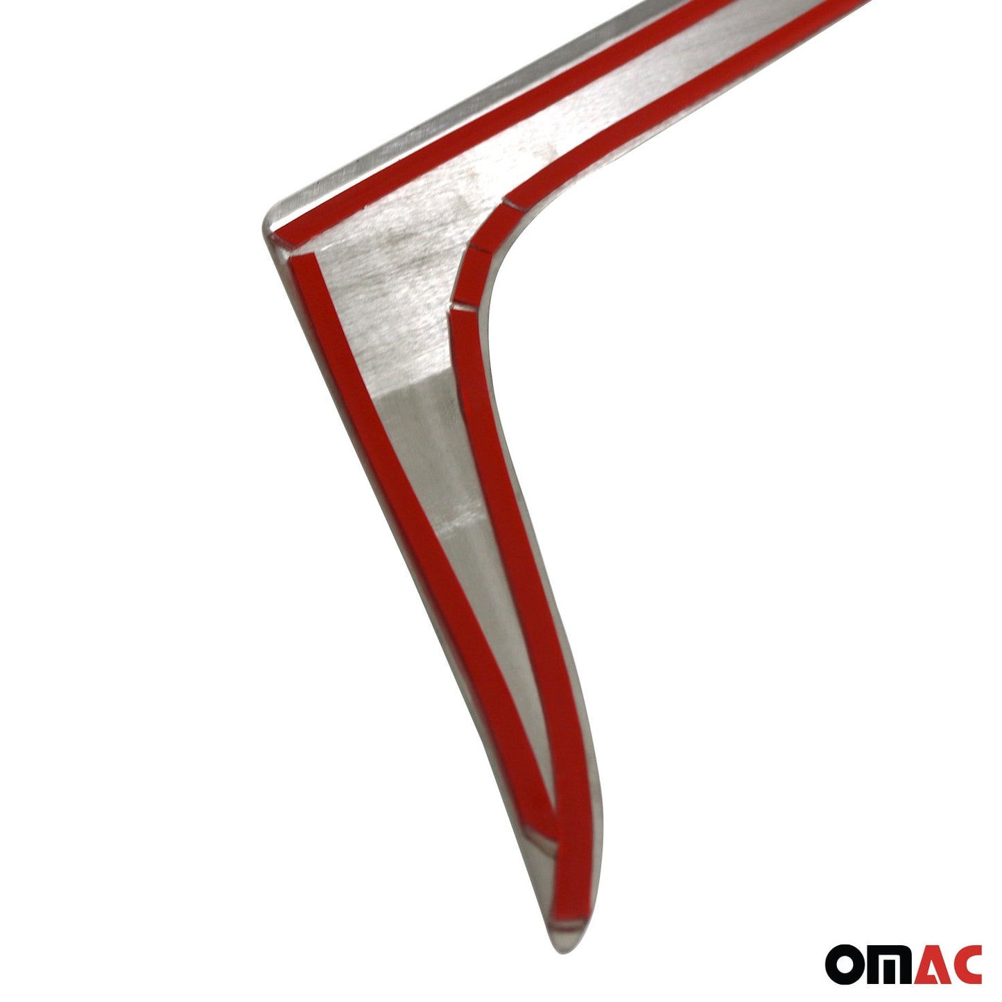 Kühlergrill Leisten Grillleisten für Renault Megane 2009-2012 Edelstahl Silber