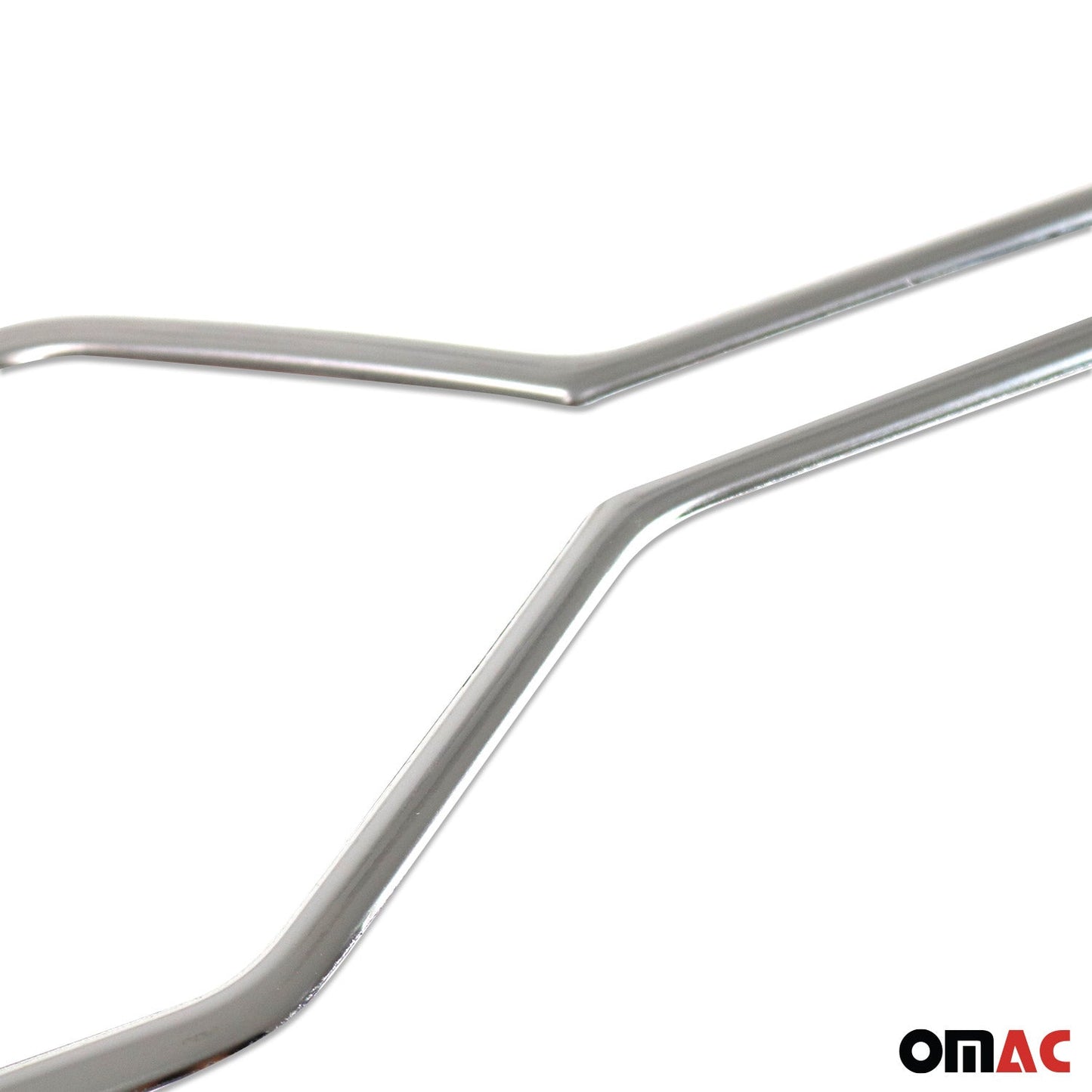 Nebelscheinwerfer Rahmen für Dacia Sandero 3 2021-2025 Edelstahl Chrom 2x