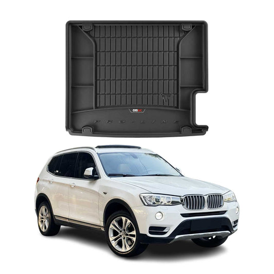 OMAC Gummi Kofferraumwanne für BMW X3 F25 2010-2017 TPE Laderaumwanne Schwarz