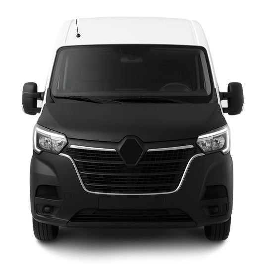Protecție capotă anti-ciobituri pentru Renault Master 2019-2025, culoare neagră, 1 buc.