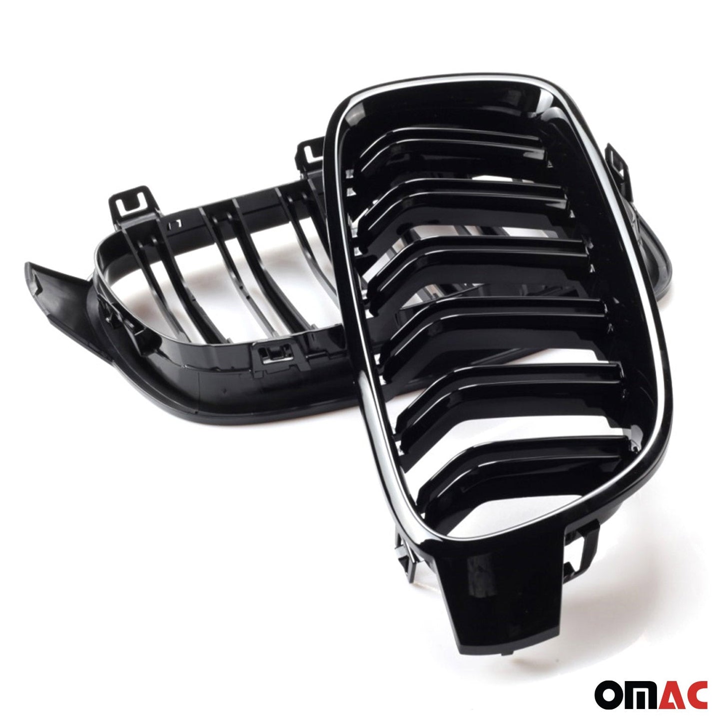 Grilă radiator BMW M3 F80 2014-2018, negru lucios