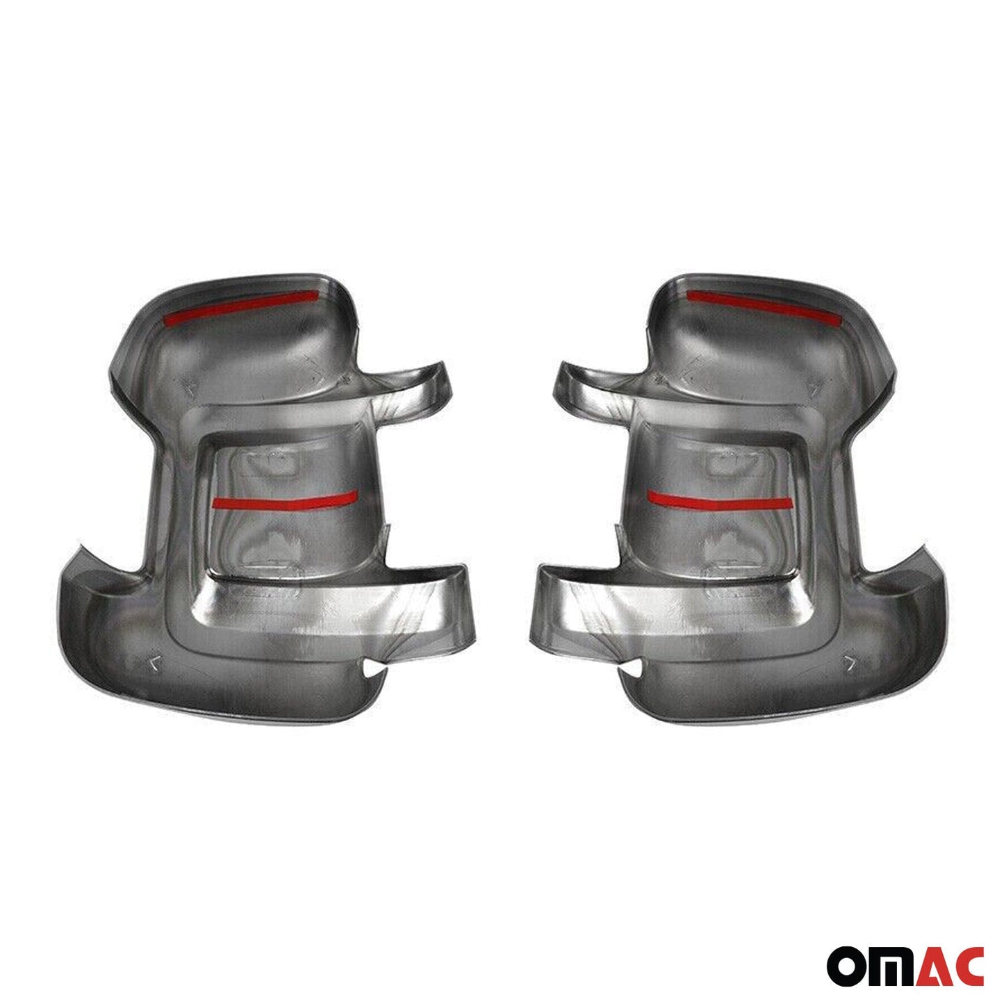 Spiegelkappen Spiegelabdeckung für Citroen Jumper 2006-2025 Chrom ABS Silber