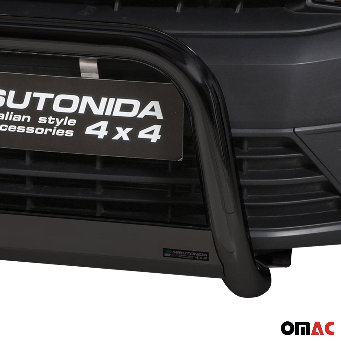 Frontbügel Frontschutzbügel für VW Caddy 2015-2020 ø63mm Stahl Schwarz Schutz