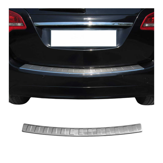 Ladekantenschutz Edelstahl für Opel Meriva B 2010-2017 Chrom Abkantung Silber