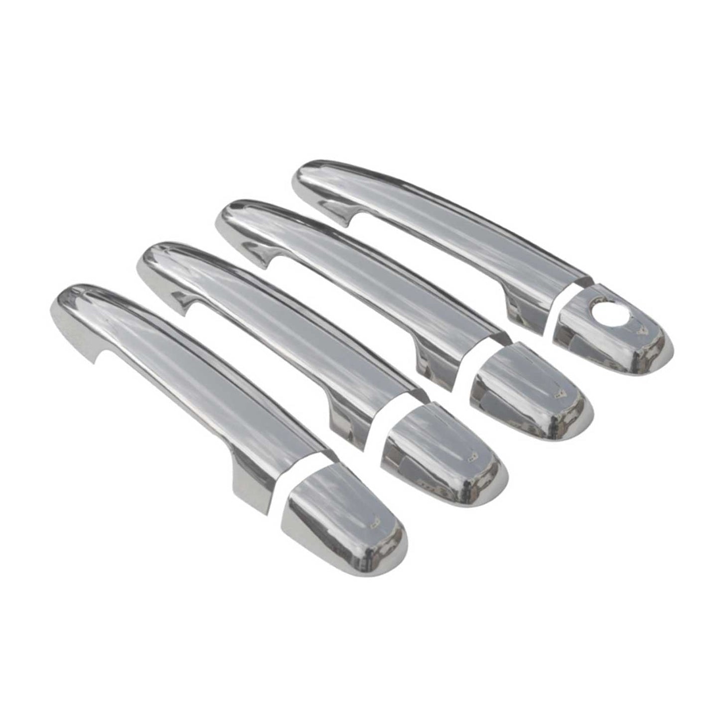 Ornamente mâner ușă, capace mâner ușă pentru Toyota Highlander 2000-2007 4 uși oțel inoxidabil 8x