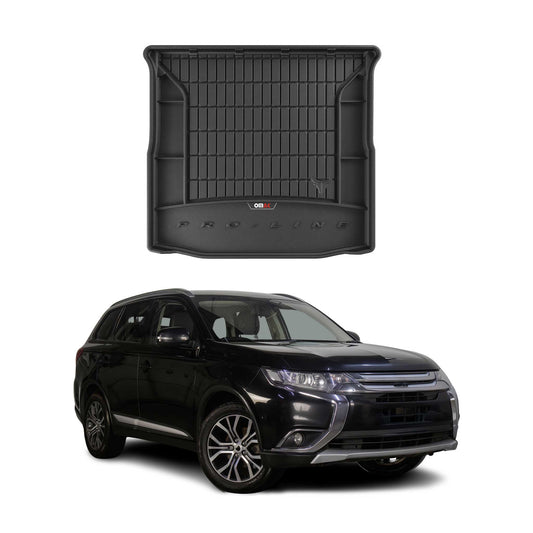 OMAC Gummi Kofferraumwanne für Mitsubishi Outlander 2012-2015 Klappbare 3.Reihe