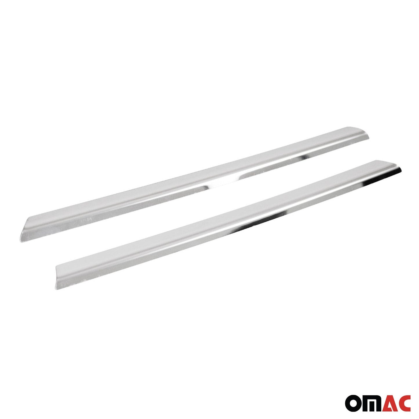 Benzi decorative grilă auto pentru Hyundai i20 2015-2019, oțel inoxidabil, argintiu, 2 bucăți