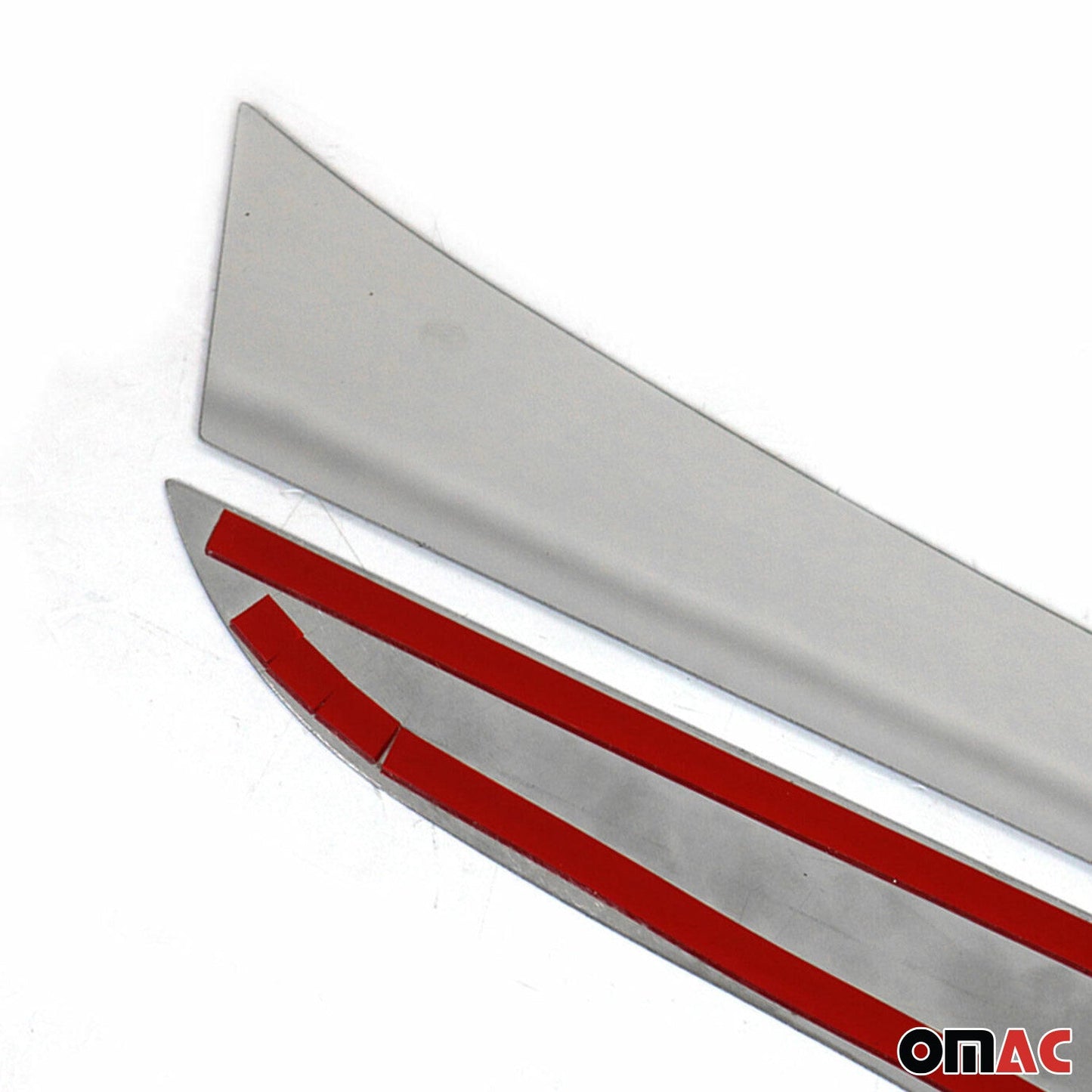 Spoiler Leiste Kofferraum Leiste für Jeep Compass 2016-2025 Edelstahl Silber 2x