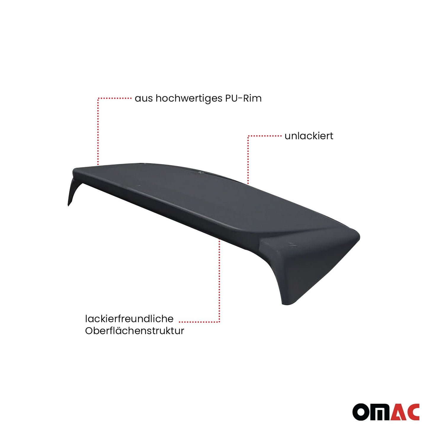 RDX Dachspoiler Heckspoiler für Porsche Cayenne 2002-2006