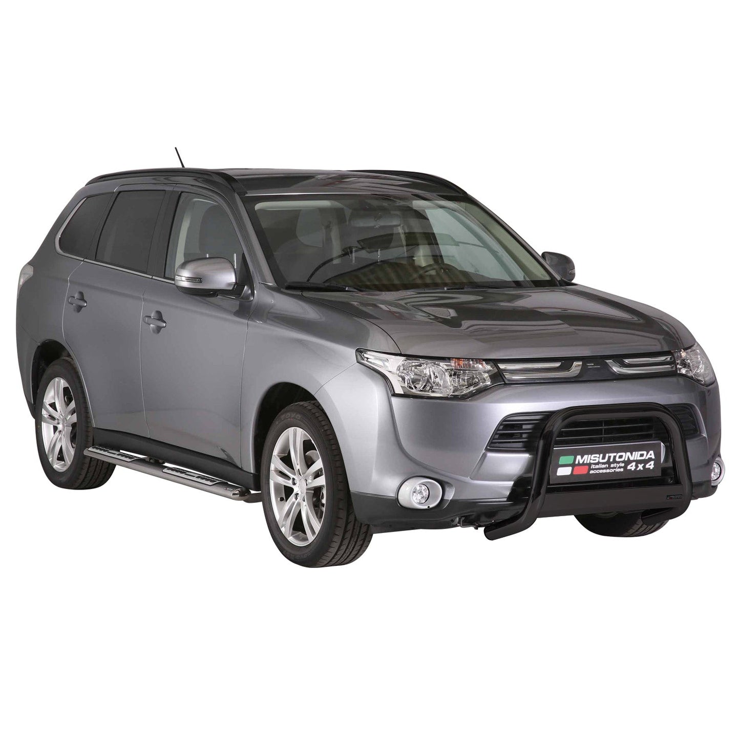 Frontbügel Frontschutzbügel für Mitsubishi Outlander 2013-2015 ø63 Stahl Schwarz