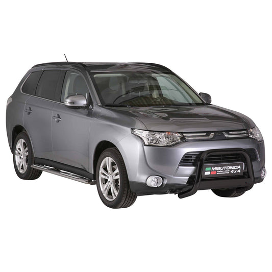 Frontbügel Frontschutzbügel für Mitsubishi Outlander 2013-2015 ø63 Stahl Schwarz