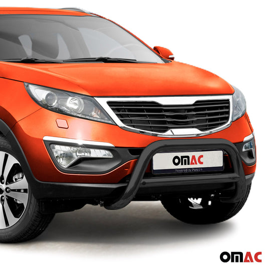Bară de protecție/buton față pentru Kia Sportage 2010-2015 cu ABE (omologare de tip germană) Negru oțel