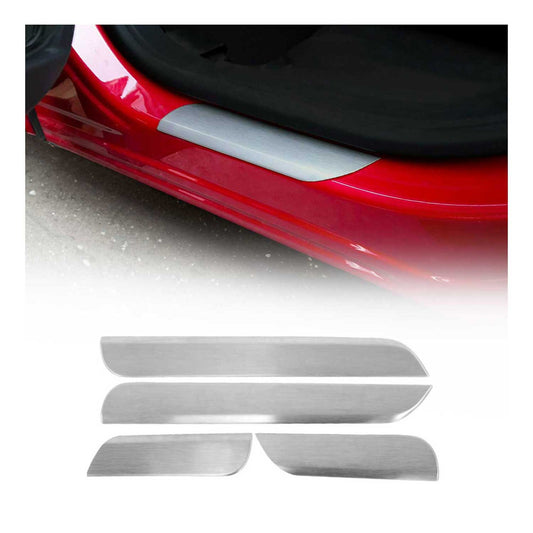 Einstiegsleisten Türschweller für Peugeot 3008 2017-2025 Edelstahl Silber 4tlg