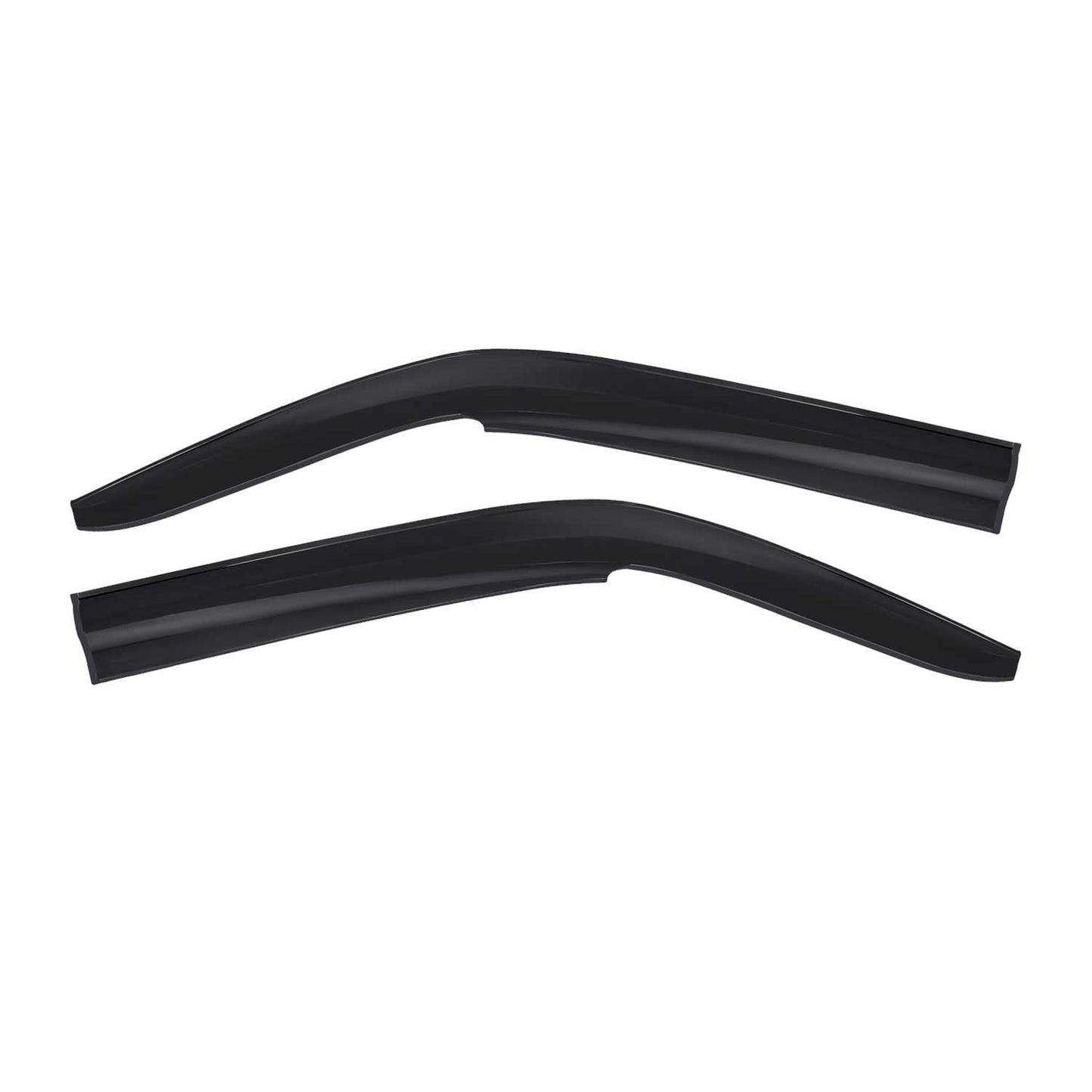 Windabweiser Regenabweiser für VW Transporter T5 T6 2003-2025 Acryl Schwarz 2x