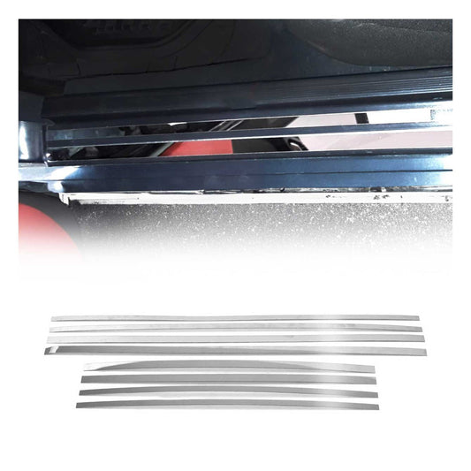 Kit reparare prag ușă pentru Mercedes Clasa E W124 S124, oțel inoxidabil, 8x