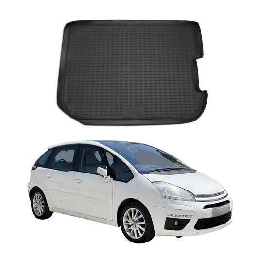 Covoraș portbagaj/tapițerie portbagaj pentru Citroen C4 Picasso 2007-2014, cauciuc TPE
