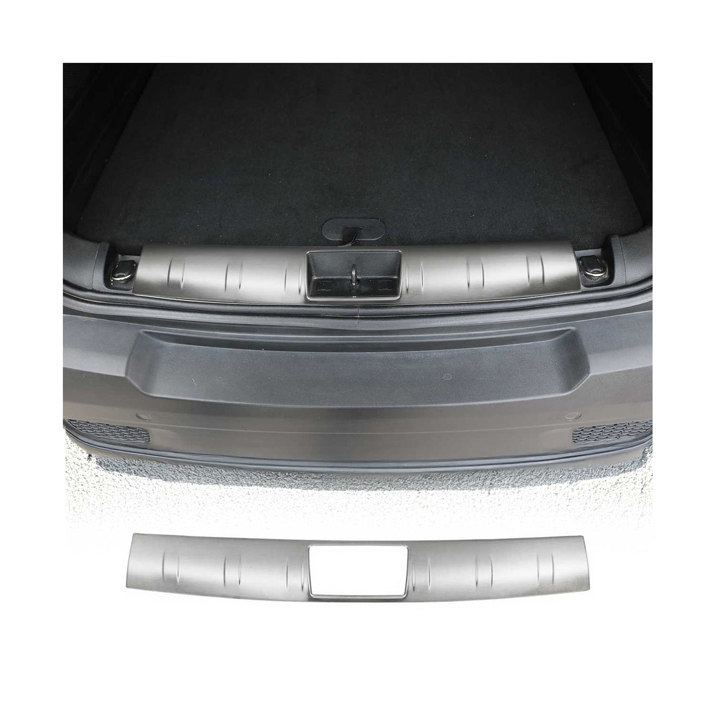 Protecție prag de portbagaj interior pentru Jeep Renegade 2014-2024, crom periat