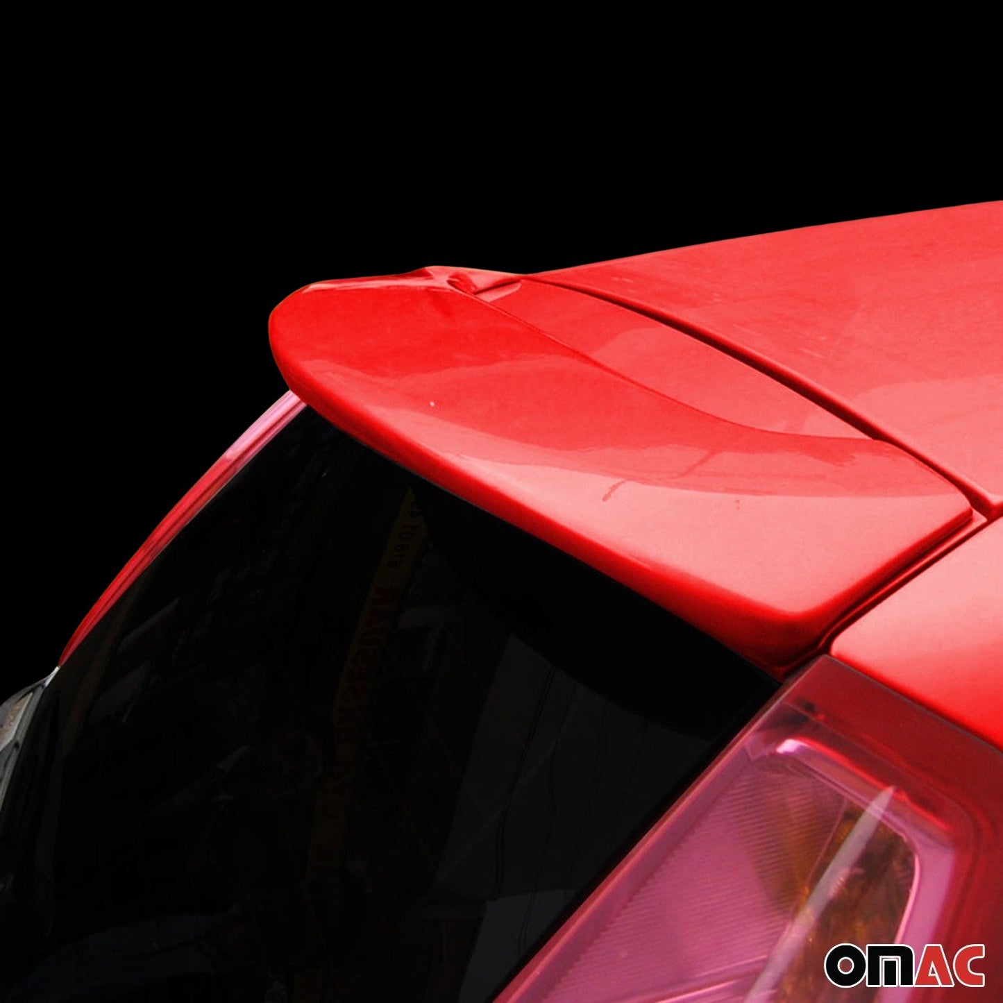 Heckspoiler Dachspoiler für Fiat Punto Evo Grande Punto 2005-2012 Rot Lackiert