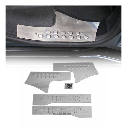 Einstiegsleisten Türschutzleisten für Citroen Berlingo 2008-2024 Edelstahl 4tlg