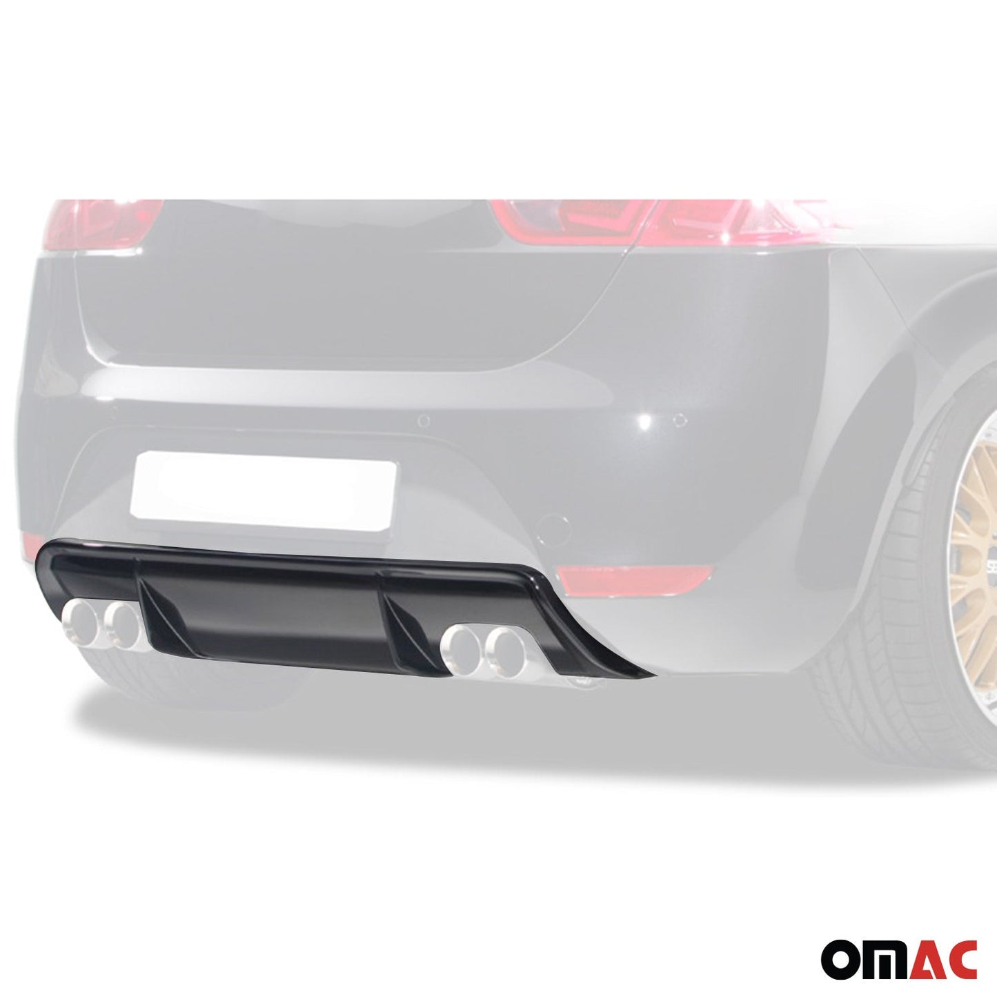 RDX Heckschürzenansatz Diffuser für Seat Leon 1P FR Cupra Ausff Links Rechts