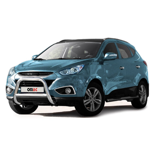 Frontbügel Schutz Frontschutzbügel für Hyundai ix35 2010-2015 Stahl ABE Silber