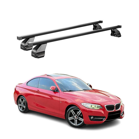 Menabo Dachträger Grundtäger für BMW 2er F22 Coupe 2012-2021 75kg Schwarz Stahl