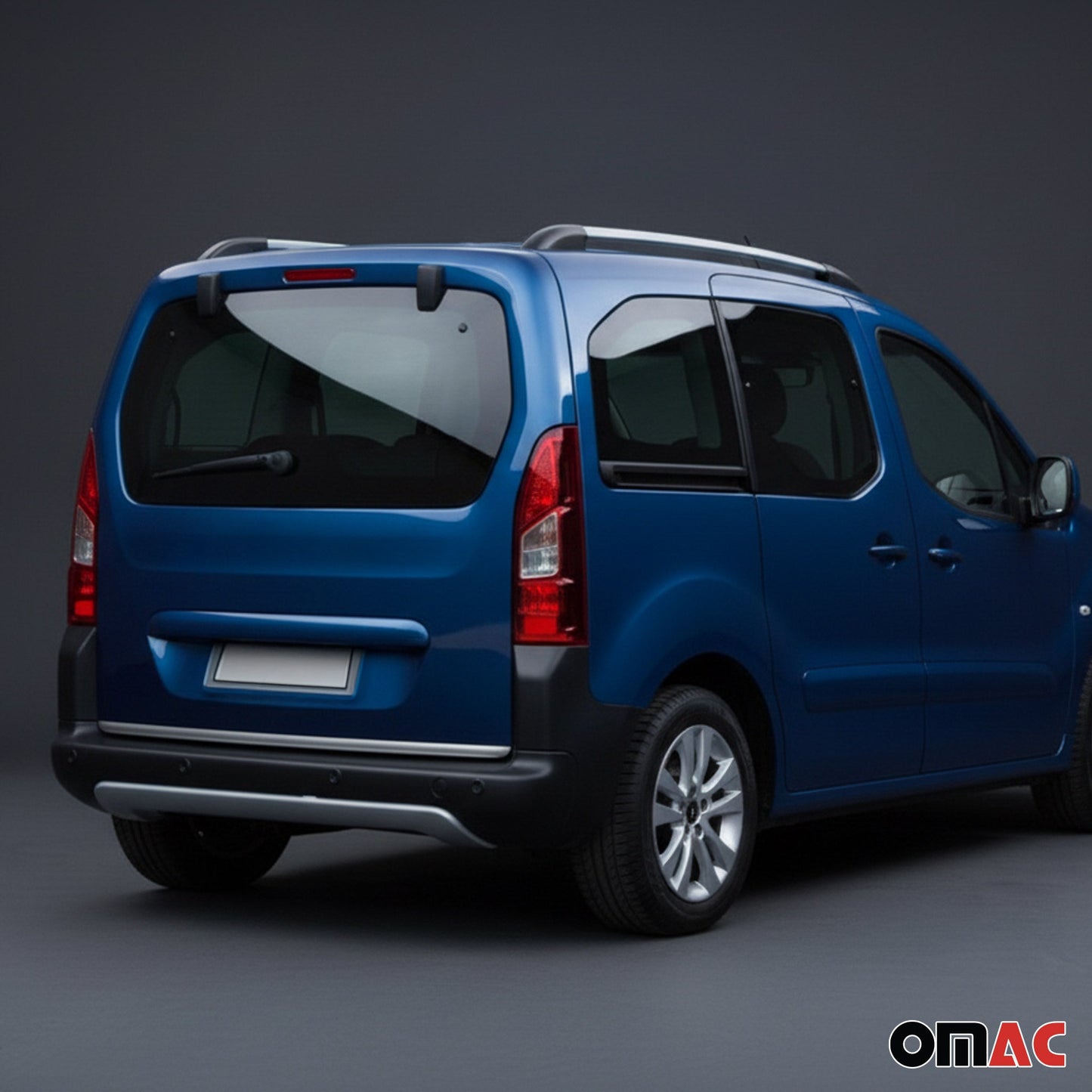 Kofferraumleiste Heckleiste für Peugeot Rifter 2019-2025 Untere Edelstahl Chrom