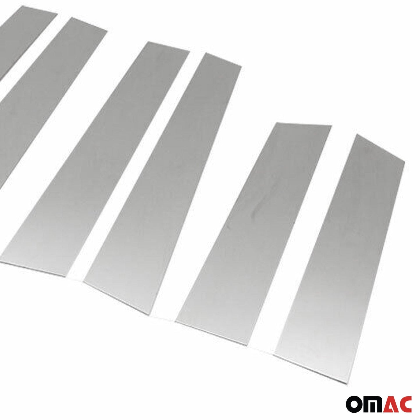 B-Säule Türsäulen Verkleidung für Nissan X-Trail 2016-2025 Edelstahl Silber 8tlg