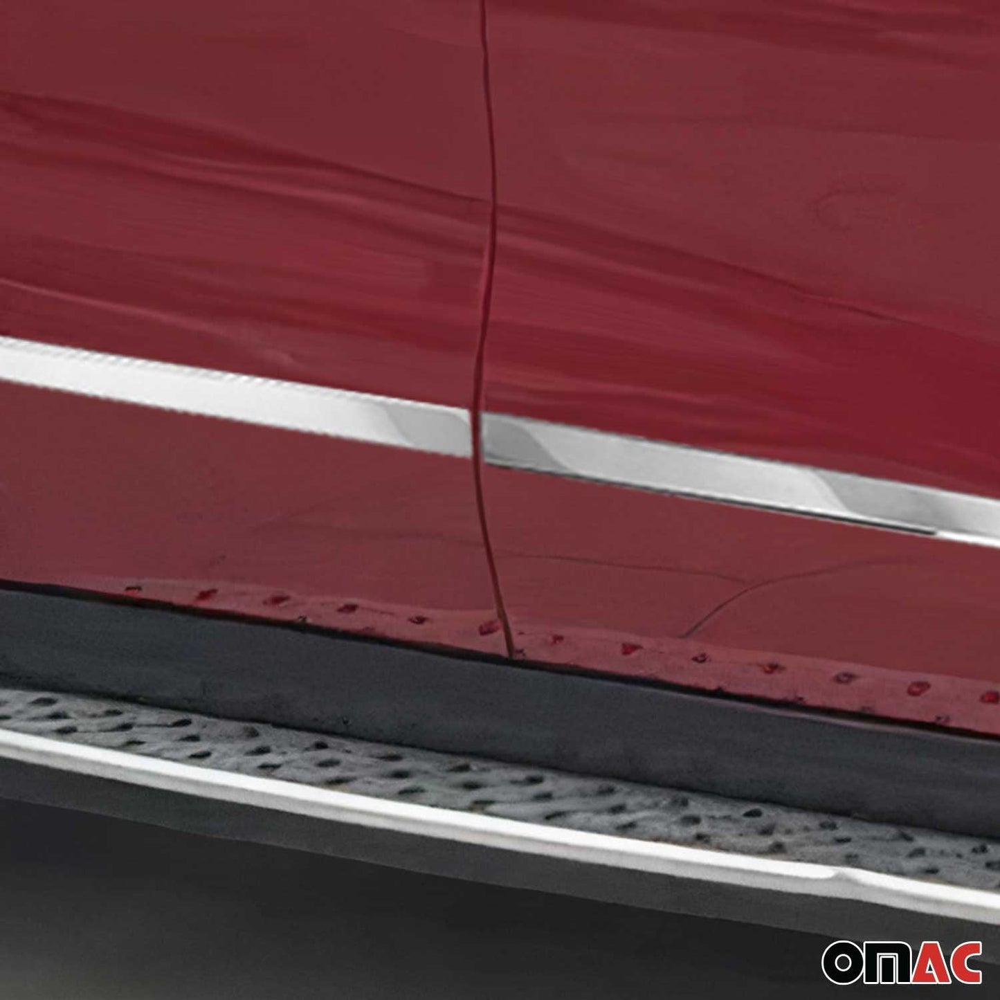 Seitentürleiste Türleisten Türschutzleiste für Kia Sportage 2015-2021 Chrom 4x