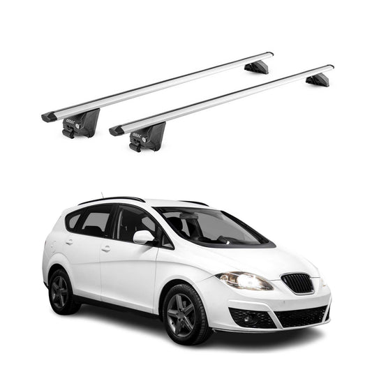 Portbagaj de plafon pentru Seat Altea Freetrack XL 2007-2015 100kg Alu Silver ABE