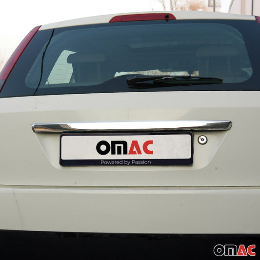 Bandă decorativă portbagaj pentru Ford Fiesta 2001-2008, oțel inoxidabil cromat