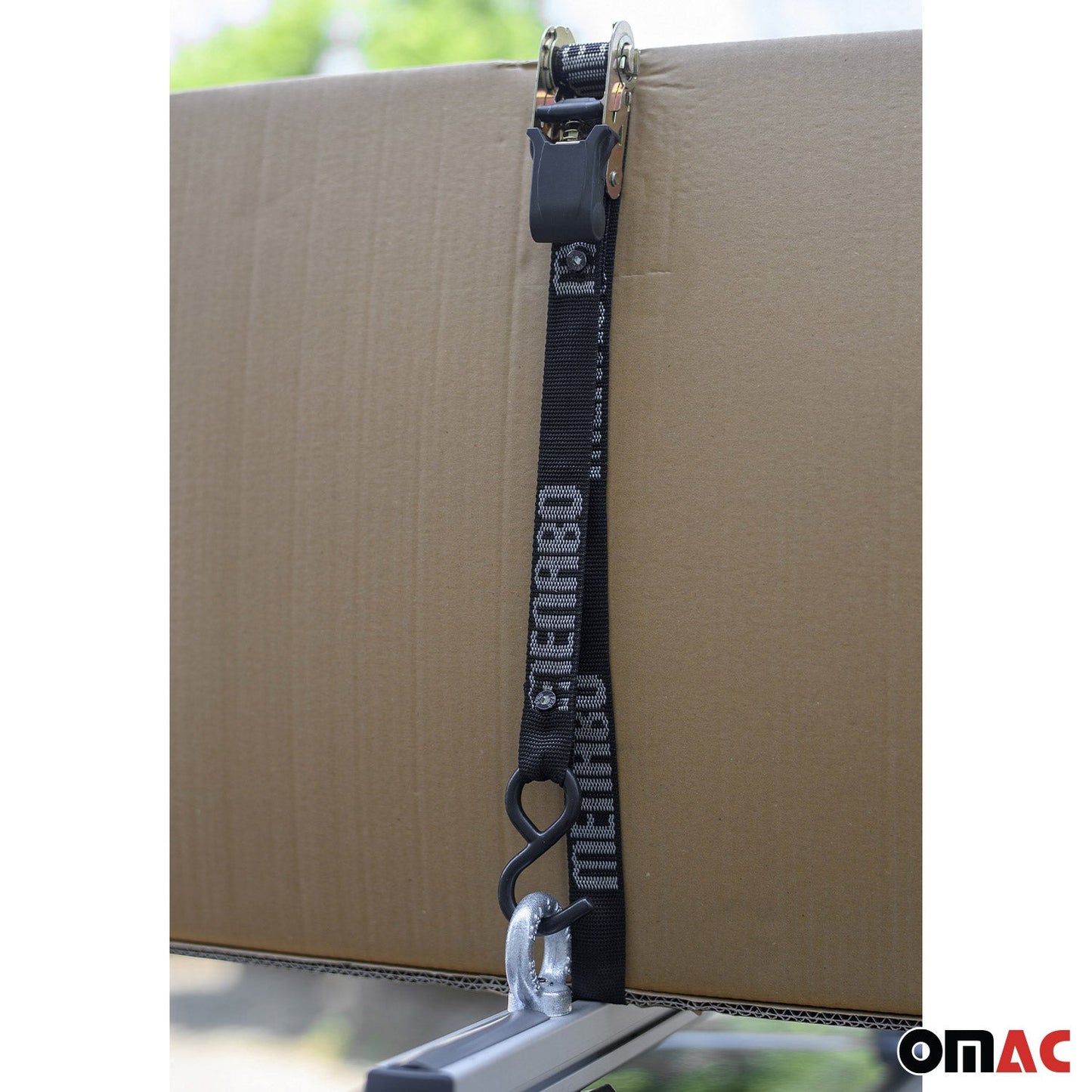 Pas mocujący Menabo Pas zabezpieczający ładunek Pas blokujący Pas mocujący Czarny 5M