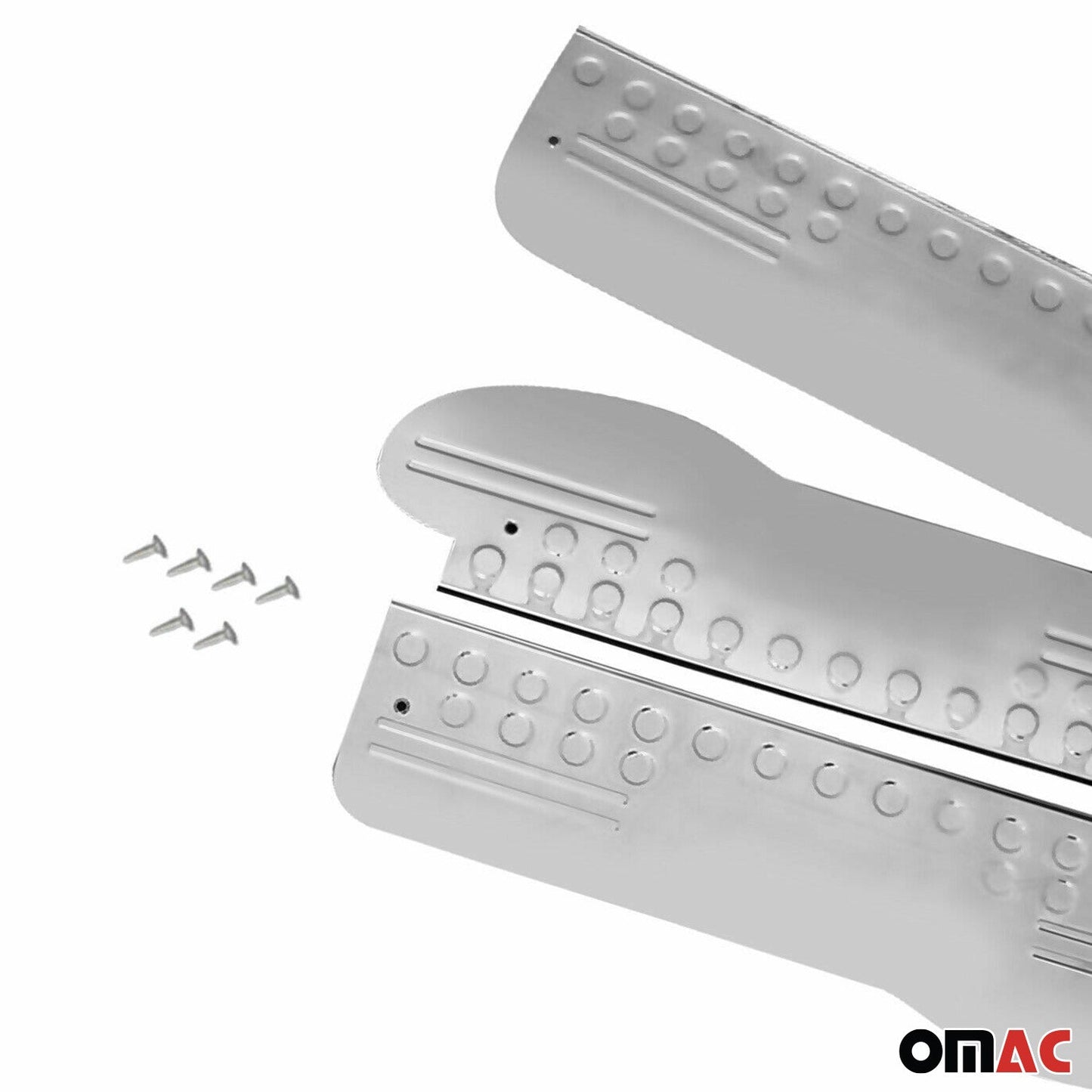 Ornamente prag ușă pentru Hyundai Starex H-1, oțel inoxidabil, argintiu, set 3 piese