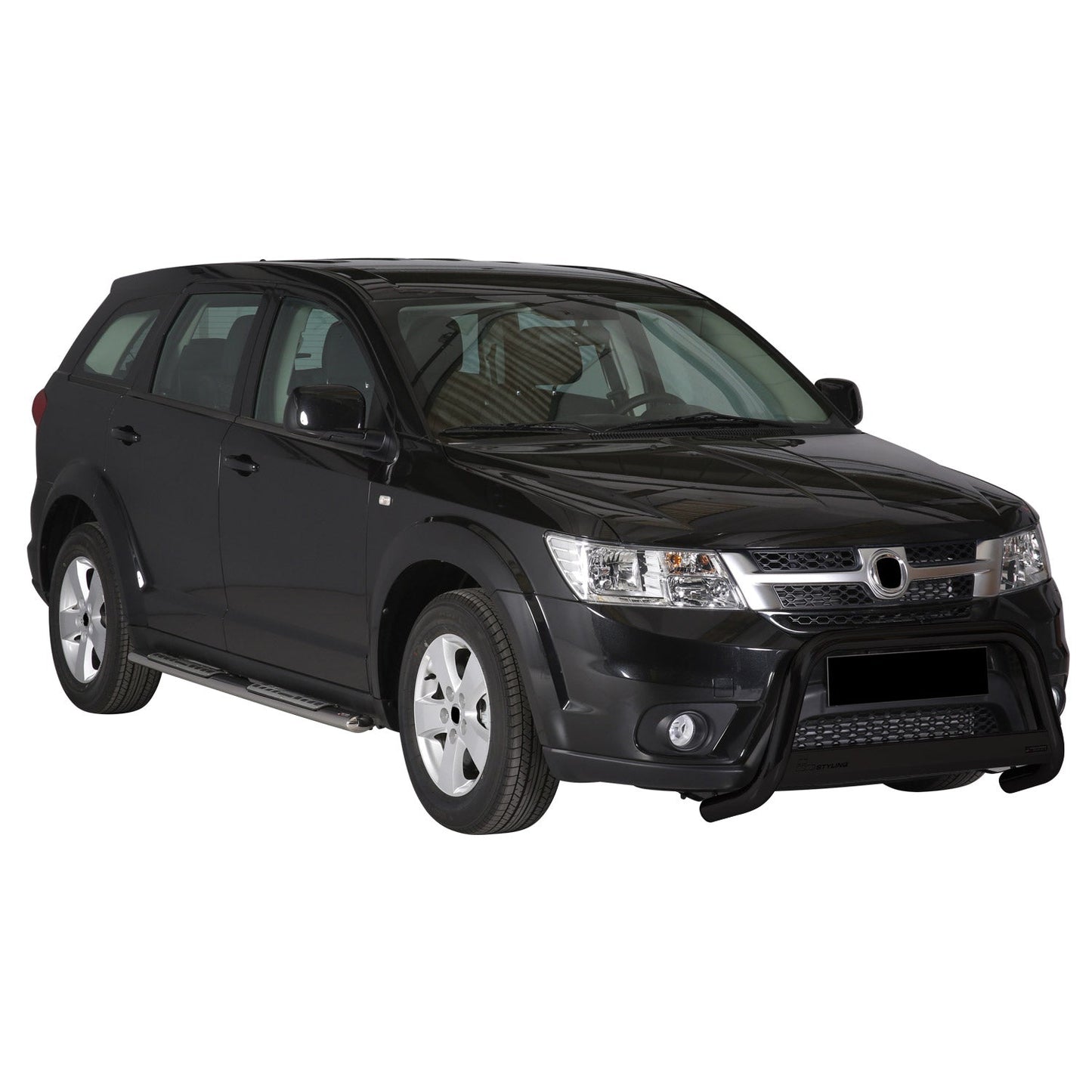 Bară de protecție/buton față pentru Fiat Freemont 2011-2016, ø63mm, oțel, negru