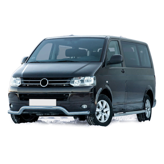 Bară de protecție/buton față pentru VW Transporter T5 2003-2015 ø70mm cu ABE (omologare de tip germană)