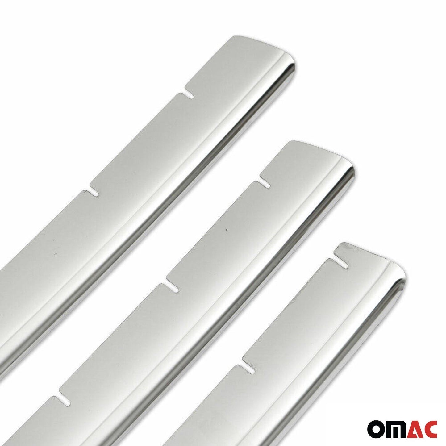 Kühlergrill Leisten Grillleisten für VW Caddy Life 2007-2010 Edelstahl Silber 6x