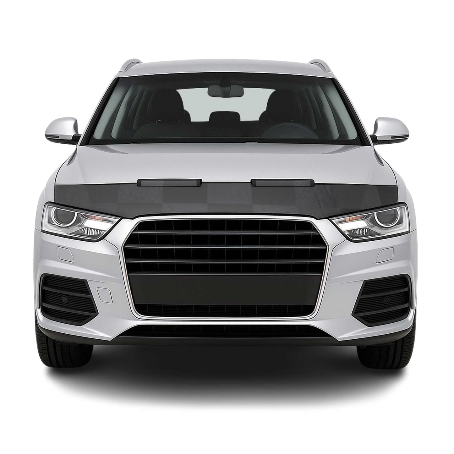 Haubenbra Steinschlagschutz Bonnet Bra für Audi Q3 8U 2011-2018 Kariert Halb