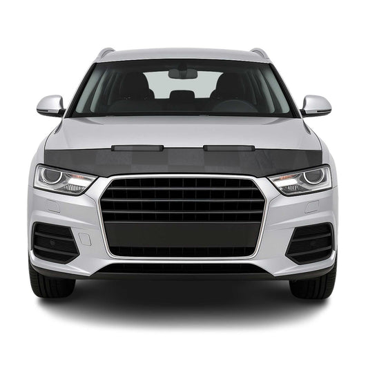 Haubenbra Steinschlagschutz Bonnet Bra für Audi Q3 8U 2011-2018 Kariert Halb