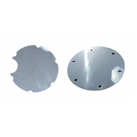 Korek wlewu paliwa, zewnętrzna osłona odpowietrznika do Smart ForTwo 450, stal nierdzewna, zestaw 2 sztuk