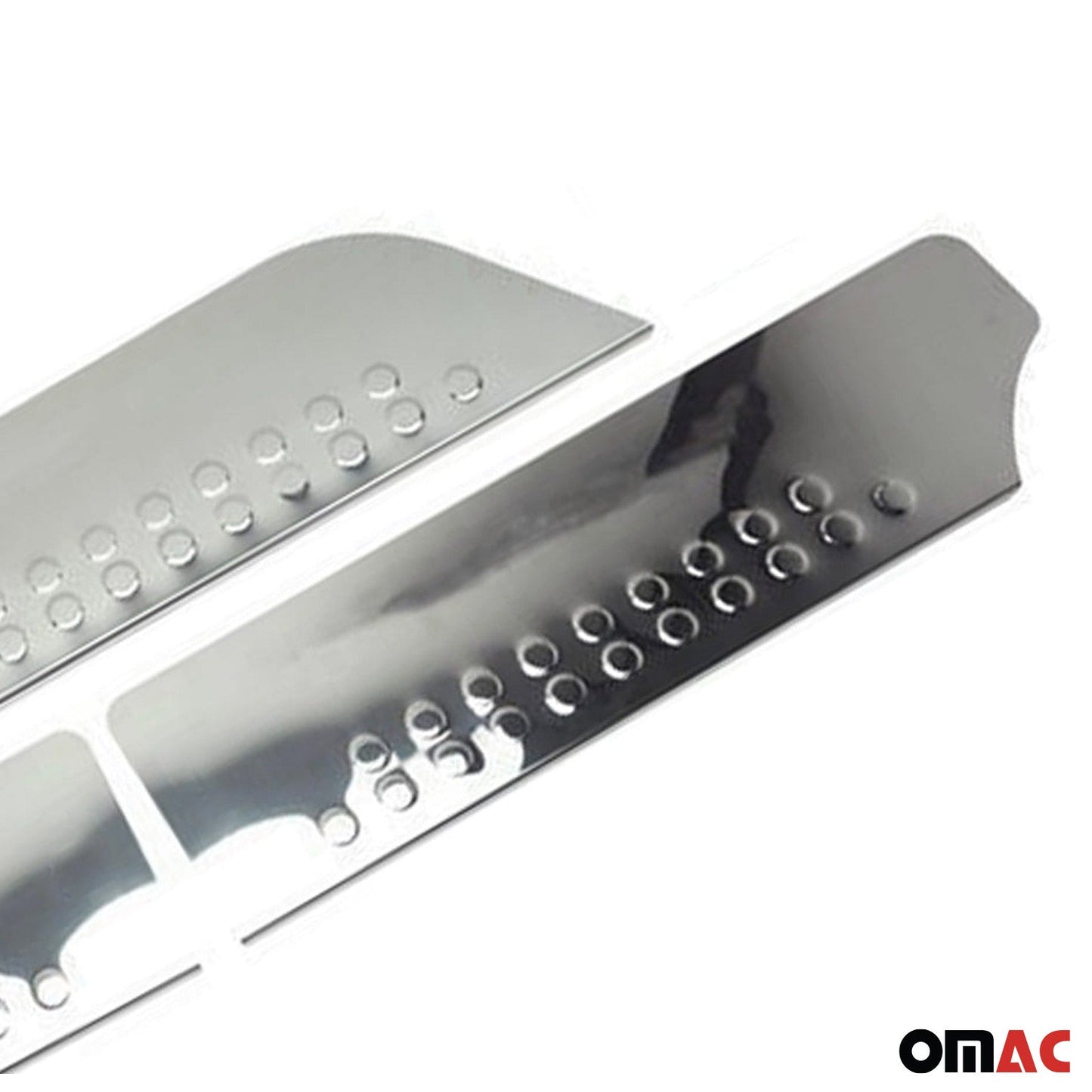 Ornamente prag ușă pentru VW T4 1990-2003, oțel inoxidabil, argintiu, set 3 piese