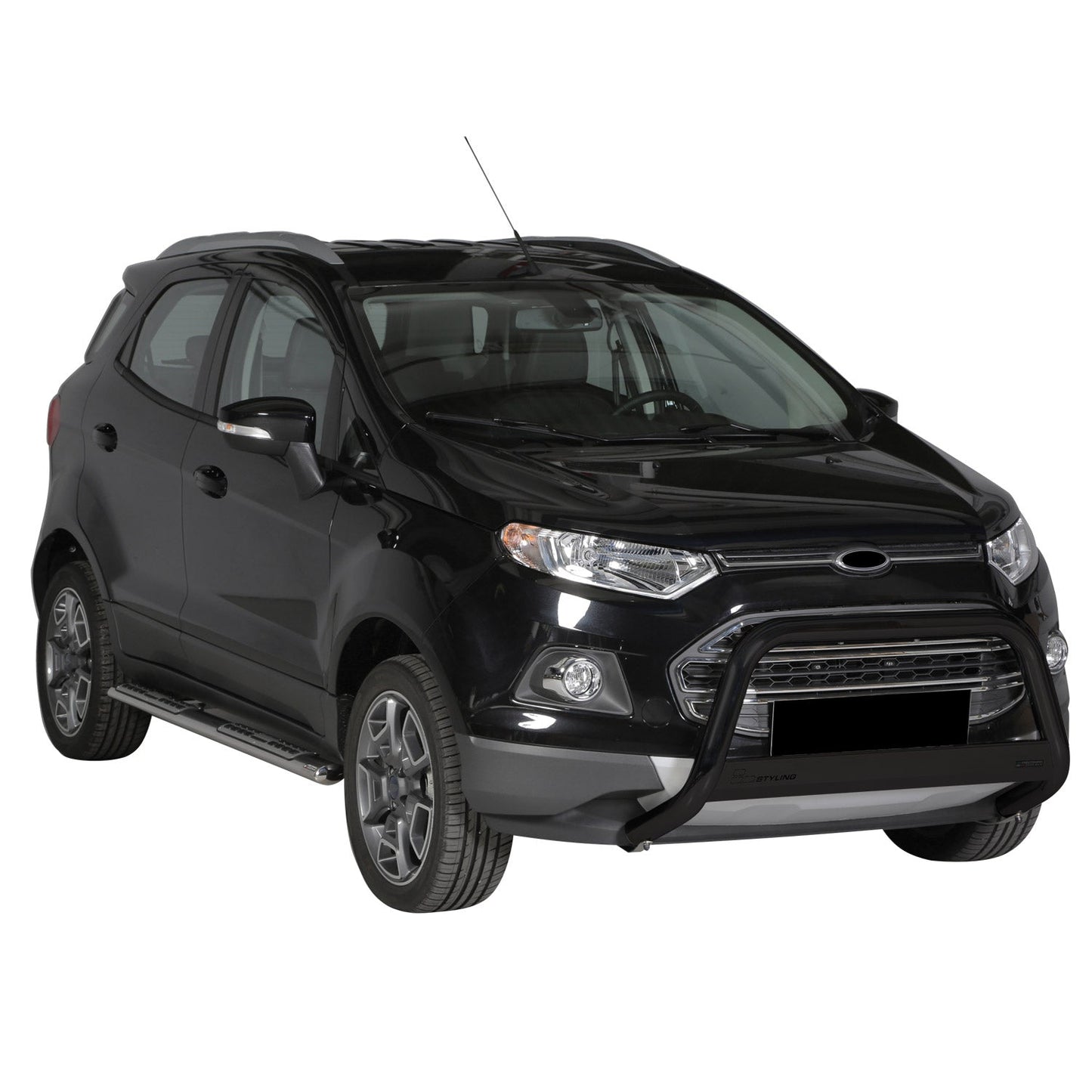 Bară de protecție/buton față pentru Ford Ecosport 2013-2017, ø63mm, oțel, negru