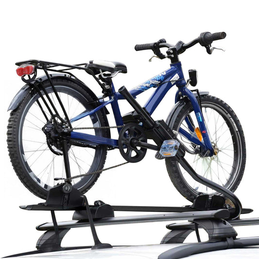 Farad Fahrradträger Dachfahrradträger für Fahrräder bis 25kg Stahl EBike FatBike