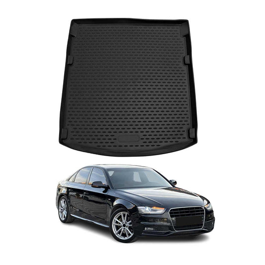 Covoraș pentru portbagaj pentru Audi A4 Sedan 8K2 B8 2008-2015, cauciuc