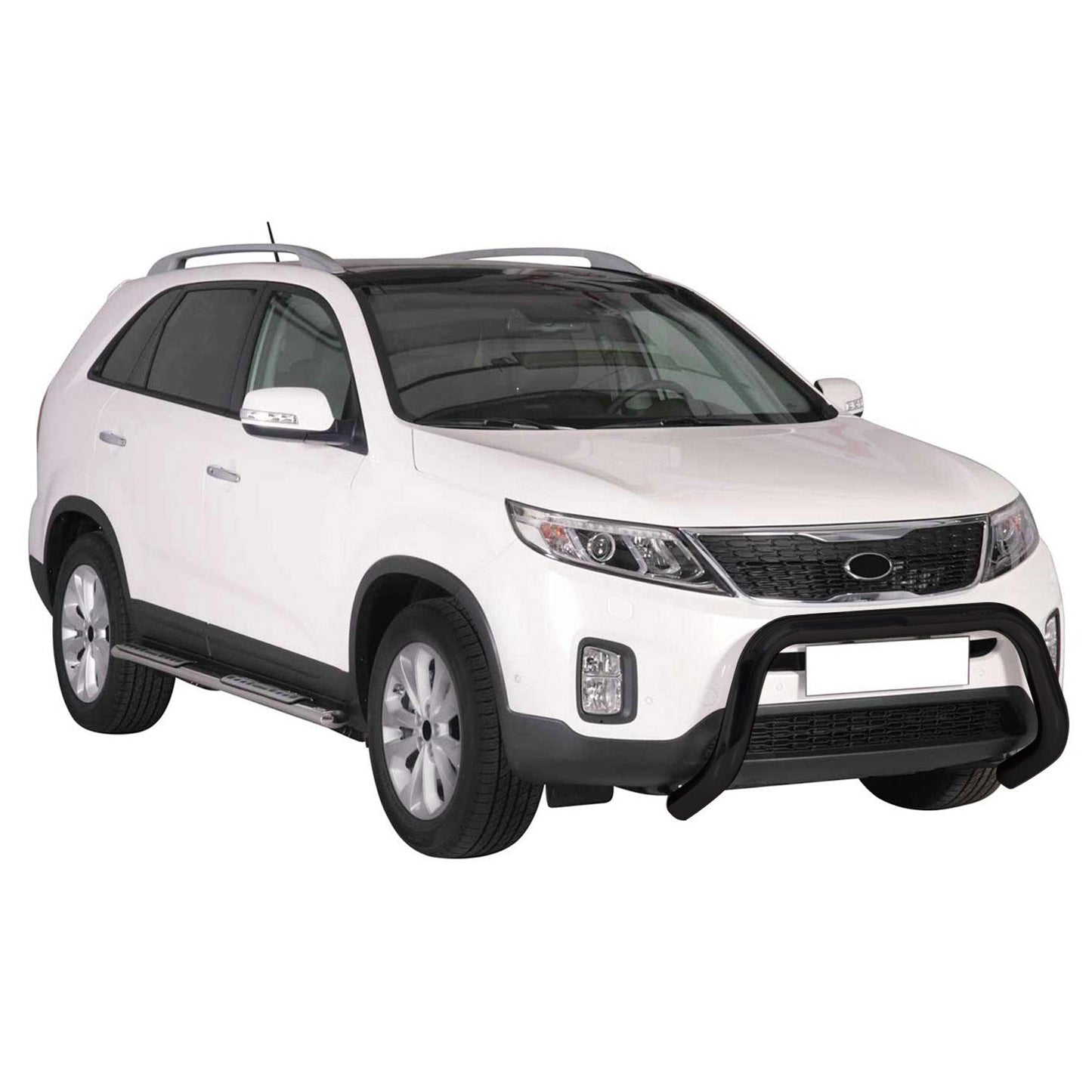 Bară de protecție/buton față pentru Kia Sorento 2012-2015 ø76mm oțel negru protecție