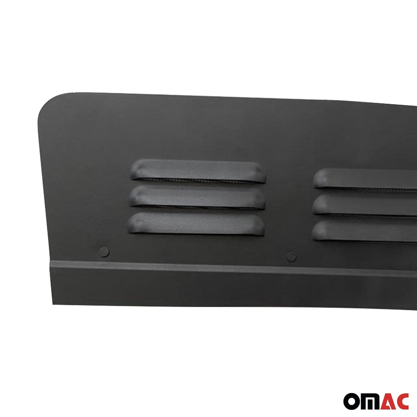 Lüftungsgitter Be & Entlüftung für Ford Tourneo Custom 2013-2024 Alu Schwarz 2x