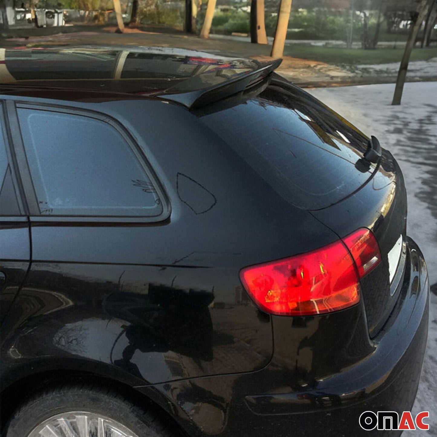 Heckspoiler Dachspoiler Hecklippe für Audi A3 8P Sportback 2004-2013 Lackierbar
