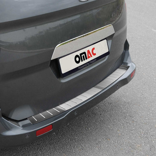 Protecție prag bara spate Renault Clio IV Grandtour 2012-2018, cromată, periată