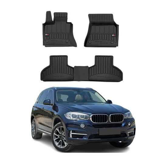 2013-2018 BMW X5 F15 F85 Fußmatten TPE Schwarz 3 tlg