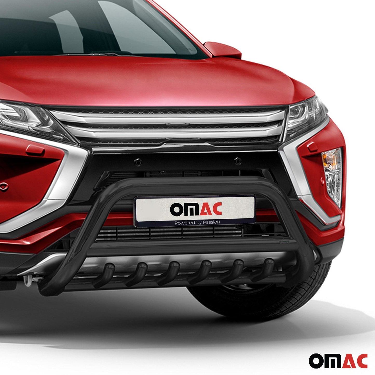 Bară de protecție/buton față pentru Mitsubishi Eclipse Cross 2017-2022, omologată ABE, neagră
